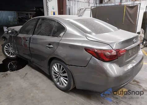 2018 Infiniti Q50 3.0T Luxe z USA, uszkodzony, nr VIN JN1EV7AP2JM352411